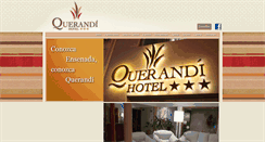 Desktop Screenshot of hotelquerandi.com.ar